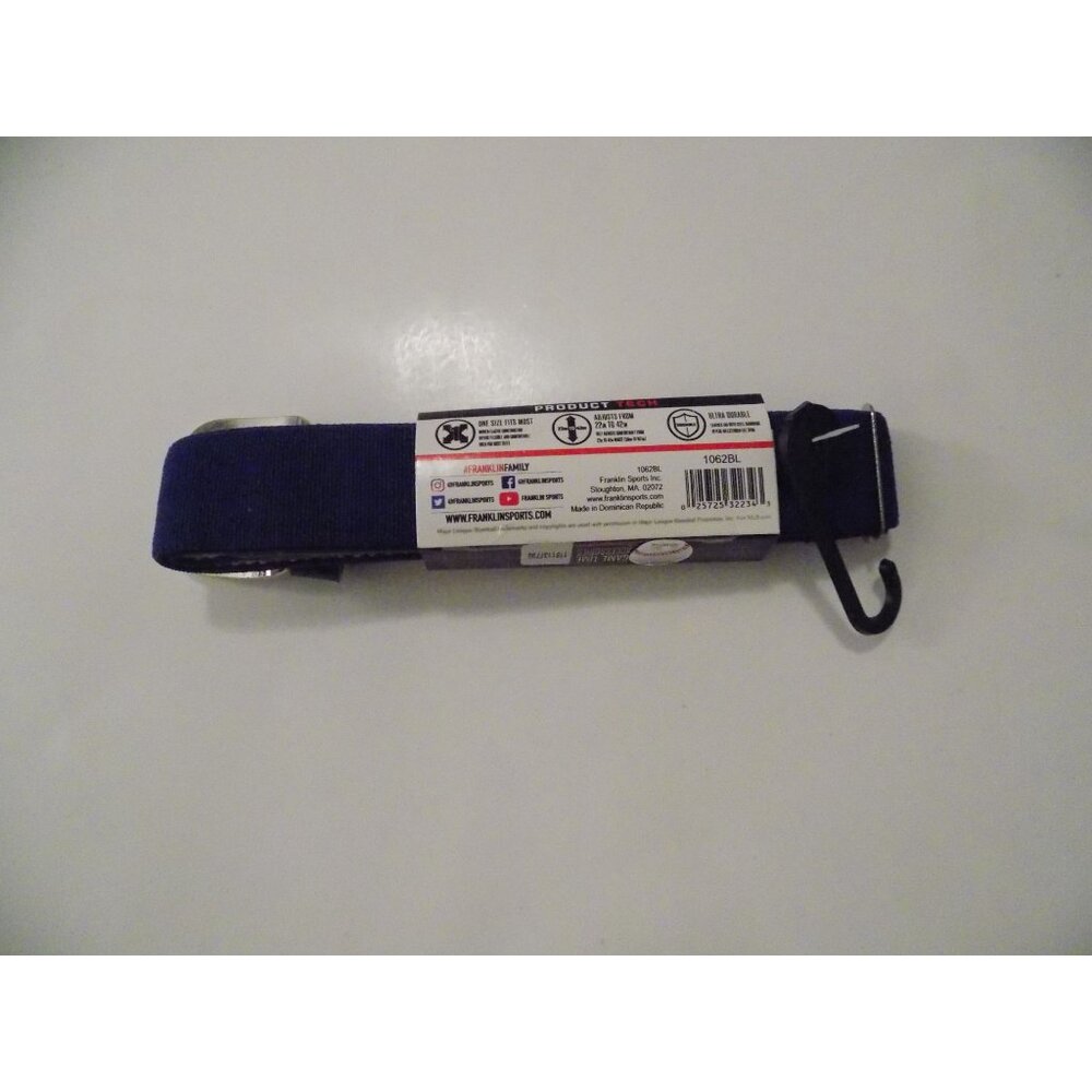 Franklin Sports Baseball Belt - MLB Belt, Royal Blue - Picture 2 of 3